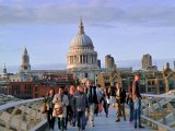 St. Paul's Cathedral from Millenium Bridge